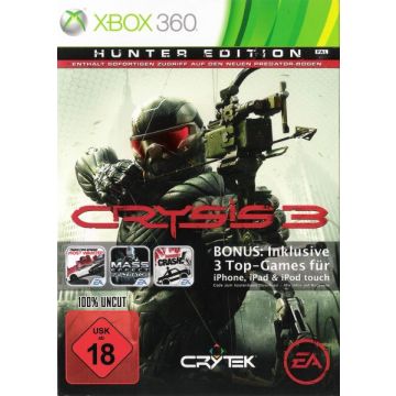Crysis 3-Hunter Edition Duits (Xbox 360) Gebruikt
