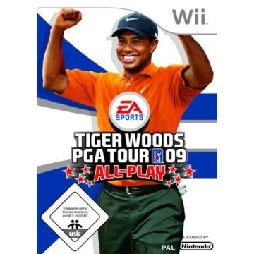 Tiger Woods PGA Tour 09-Duits (Wii) Gebruikt