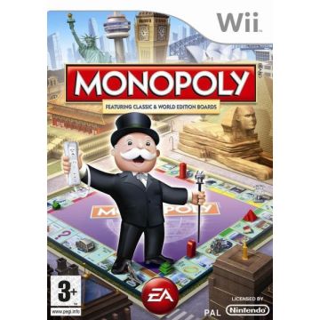 Monopoly-Standaard (Wii) Gebruikt