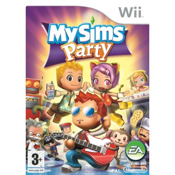 MySims Party-Standaard (Wii) Gebruikt