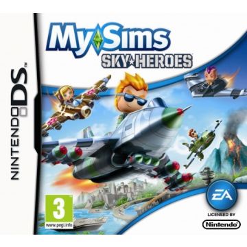 MySims Sky Heroes-Standaard (NDS) Gebruikt