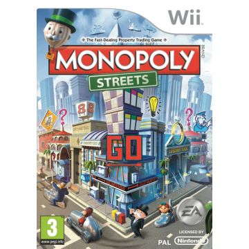 Monopoly Streets-Standaard (Wii) Gebruikt