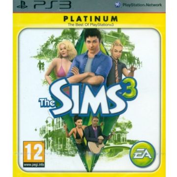De Sims 3-Platinum (PlayStation 3) Gebruikt