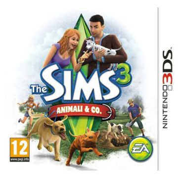 De Sims 3 Beestenbende-Italiaans (3DS) Gebruikt