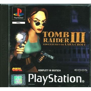 Tomb Raider III Adventures of Lara Croft-Duits (PlayStation 1) Gebruikt