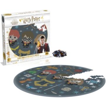 Winning Moves Harry Potter Christmas at Hogwarts Puzzel 500 Pieces-Standaard (Diversen) Nieuw