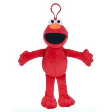 Whitehouse Leisure Sesame Street Pluche Sleutelhanger-Elmo (Diversen) Nieuw