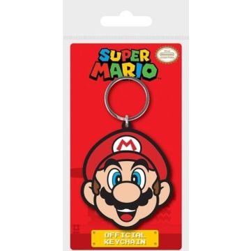 Pyramid Int. Nintendo Super Mario Rubberen Sleutelhanger-Mario (Diversen) Nieuw
