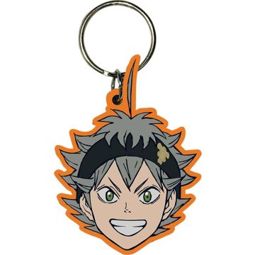 Pyramid Int. Black Clover Rubberen Sleutelhanger-Asta Face (Diversen) Nieuw