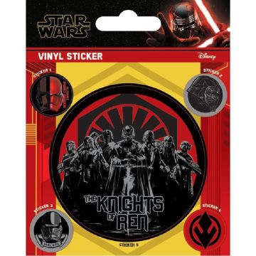 Pyramid Int. Star Wars Vinyl Sticker Set-The Knights of Ren (Diversen) Nieuw