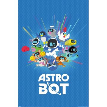 Hole in the Wall Sony PlayStation Maxi Poster-Astro Bot Friends (Diversen) Nieuw