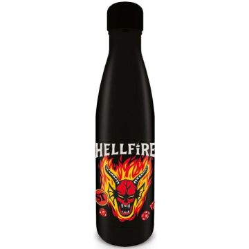 Pyramid Int. Stranger Things Metalen Waterfles-Hellfire Club (Diversen) Nieuw