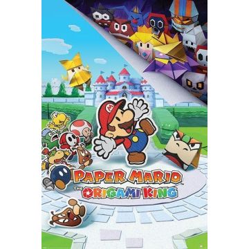 Hole in the Wall Paper Mario Maxi Poster-The Origami King (Diversen) Nieuw