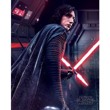 Hole in the Wall Star Wars The Last Jedi Mini Poster-Kylo Ren (Rage) (Diversen) Nieuw