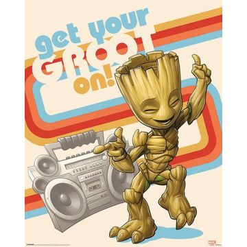 Hole in the Wall Marvel Mini Poster-Get your Groot on (Diversen) Nieuw