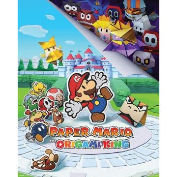 Hole in the Wall Paper Mario Mini Poster-The Origami King (Diversen) Nieuw