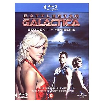 Battlestar Galactica Seizoen 1 + Miniserie-Standaard (Blu-Ray) Nieuw