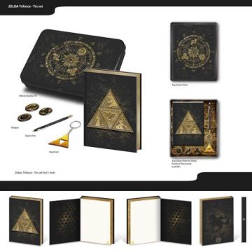 Pyramid Int. The Legend of Zelda Tin Set-Triforce (Diversen) Nieuw