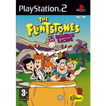 The Flintstones Bedrock Racing-Standaard (PlayStation 2) Gebruikt
