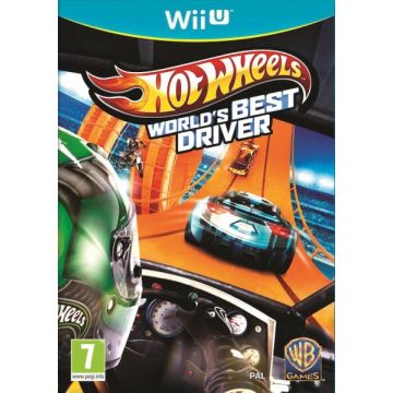 Hot Wheels World's Best Driver-Standaard (Wii U) Gebruikt
