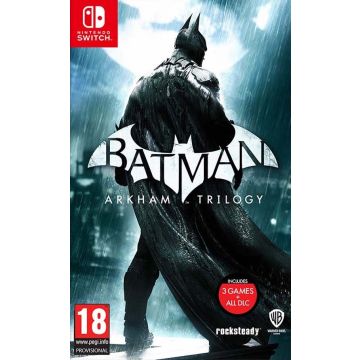 Batman Arkham Trilogy-Standaard (Switch) Gebruikt