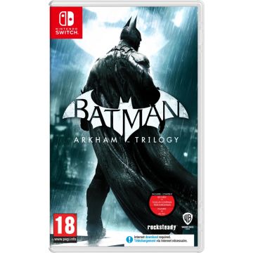 Batman Arkham Trilogy-Italiaans (Switch) Gebruikt