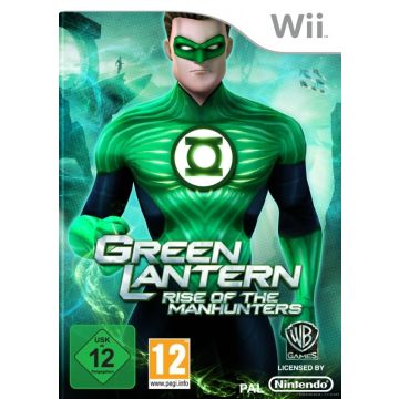 Green Lantern Rise Of The Manhunters-Standaard (Wii) Gebruikt