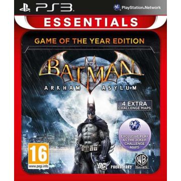 Batman Arkham Asylum-GOTY Essentials (PlayStation 3) Gebruikt