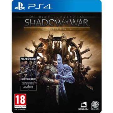 Middle-Earth Shadow of War-Gold Edition (PlayStation 4) Gebruikt