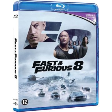 Fast & Furious 8-Standaard (Blu-Ray) Nieuw