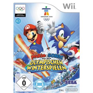 Mario & Sonic at the Olympic Winter Games-Duits (Wii) Gebruikt