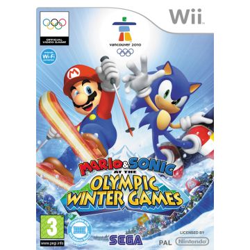 Mario & Sonic at the Olympic Winter Games-Standaard (Wii) Gebruikt