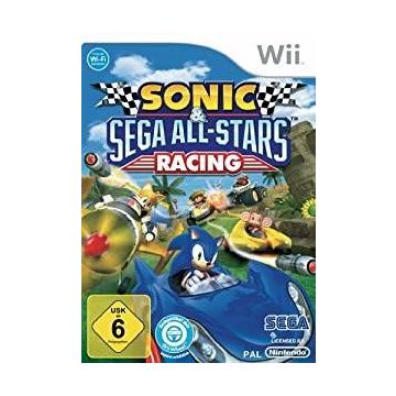 Sonic & SEGA All-Stars Racing-Excl. SEGA Wheel Duits (Wii) Gebruikt
