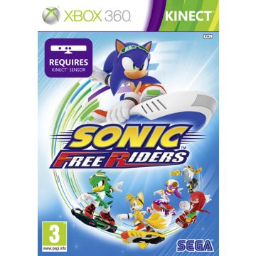 Sonic Free Riders-Standaard (Xbox 360) Gebruikt