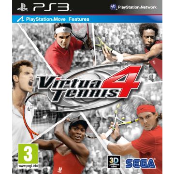 Virtua Tennis 4-Standaard (PlayStation 3) Gebruikt