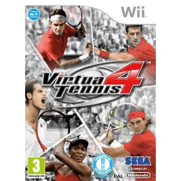 Virtua Tennis 4-Standaard (Wii) Gebruikt