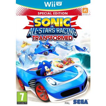 Sonic & All-Stars Racing Transformed-Special Edition Italiaans (Wii U) Gebruikt