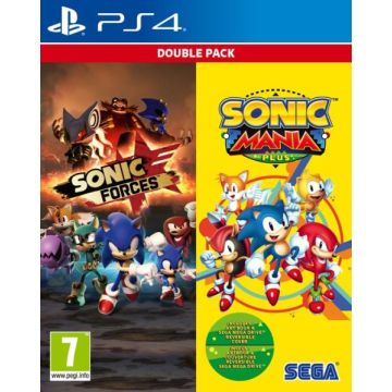 Sonic Forces & Sonic Mania Plus Double Pack-Standaard (PlayStation 4) Nieuw