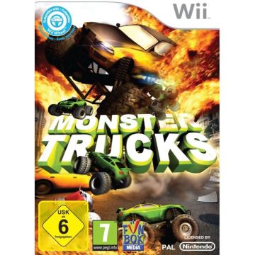 Monster Trucks Monster Trucks Ultra Mega Xtreme!!!-Standaard (Wii) Gebruikt