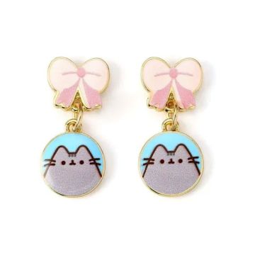 The Carat Shop Pusheen Earring Studs-Pusheen (Pink Tie) (Diversen) Nieuw