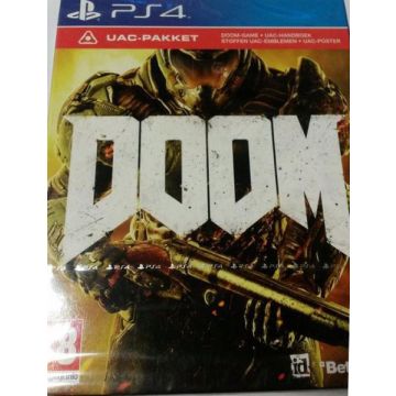 Doom 2016-UAC-Pakket (PlayStation 4) Gebruikt