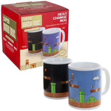 Paladone Nintendo Super Mario Bros. Heat Change Mug-Standaard (Diversen) Nieuw