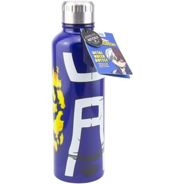 Paladone My Hero Academia Metalen Waterfles-Shoto UA (Diversen) Nieuw