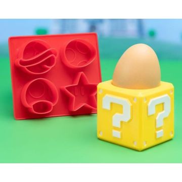 Paladone Nintendo Super Mario Egg Cup & Toast Cutter-Question Block (Diversen) Nieuw