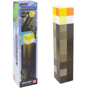 Paladone Minecraft Torch Lamp-Standaard (Diversen) Nieuw