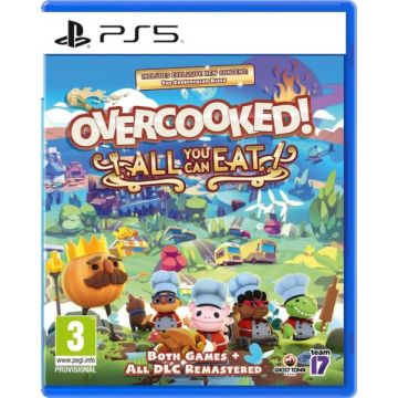 Overcooked! All You Can Eat-Standaard (PlayStation 5) Nieuw