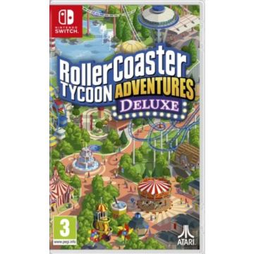 RollerCoaster Tycoon Adventures Deluxe-Standaard (Switch) Nieuw