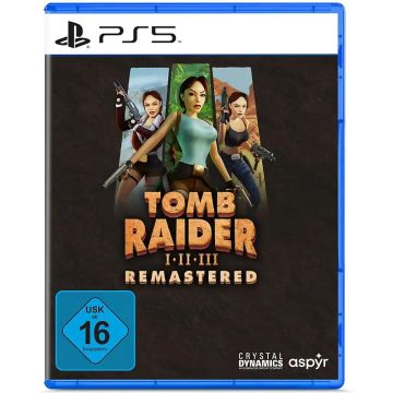 Tomb Raider I-III Remastered-Duits (PlayStation 5) Gebruikt