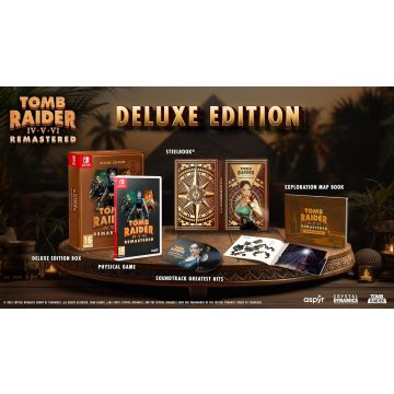 Tomb Raider IV-VI Remastered-Deluxe Edition (Switch) Nieuw