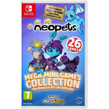 Neopets Mega Mini Games Collection-Day One Edition (Switch) Nieuw
